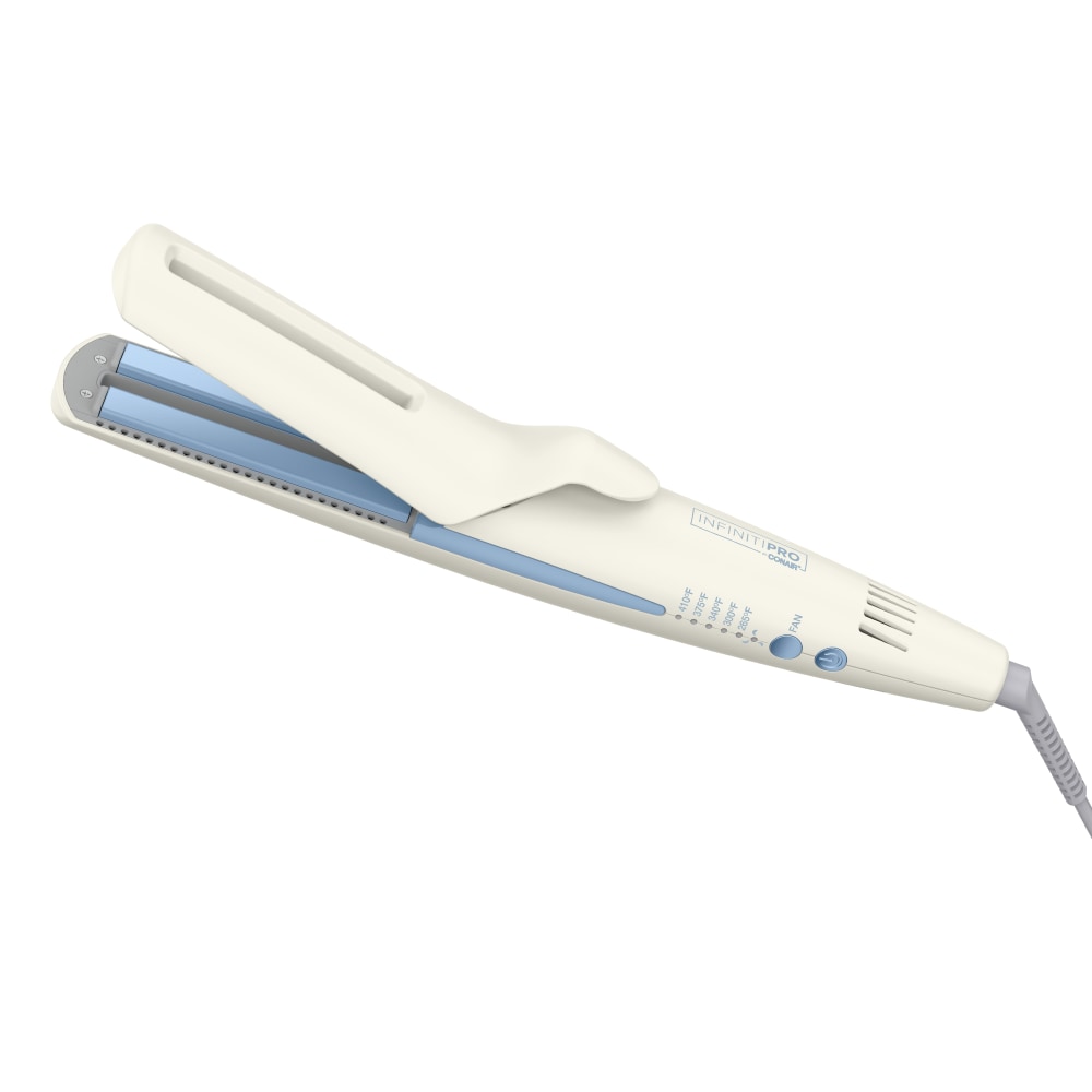 Conair® InfinitiPRO QuadAir Flat Iron, 2”, White