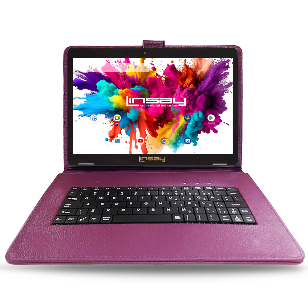 NEW LINSAY 10.1"Octa Core 128GB Storage Android 15