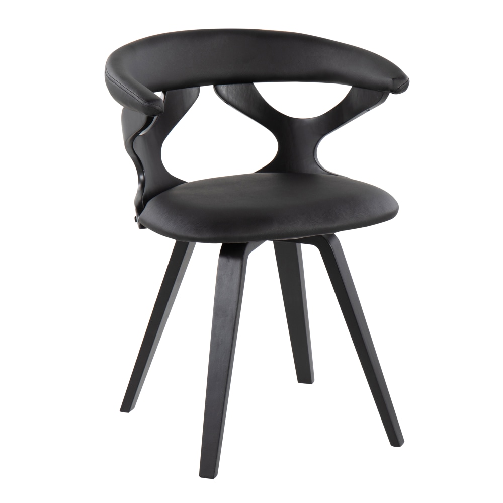 LumiSource Gardenia Contemporary Faux Leather Dining/Accent Chair