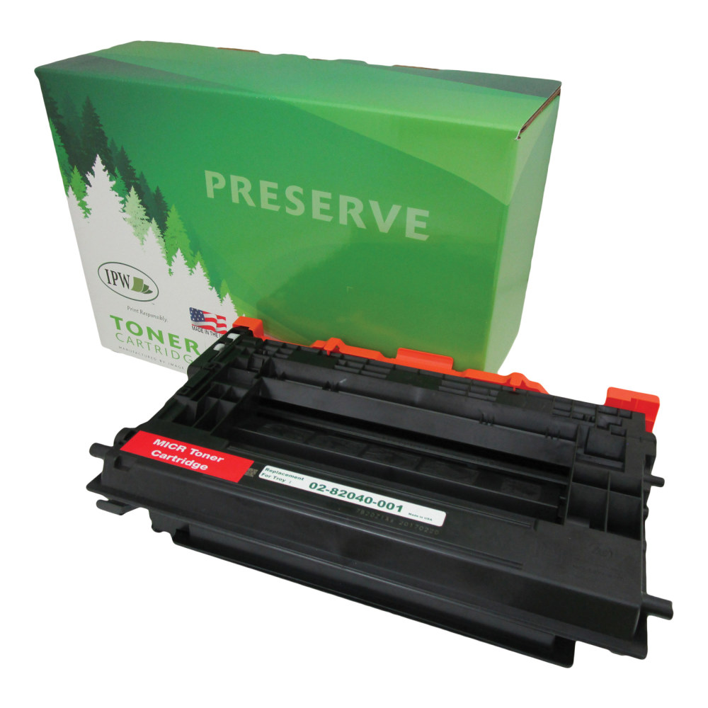 IPW Preserve Remanufactured Black MICR Toner Cartridge