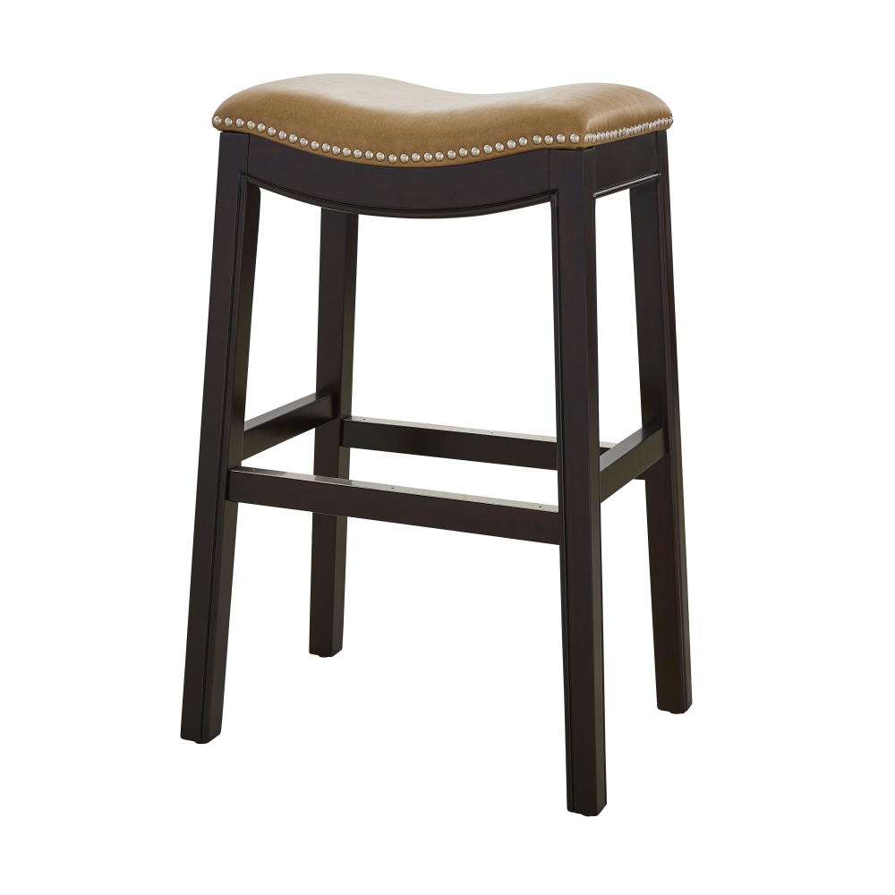 New Ridge Home Goods Julian Faux Leather Bar