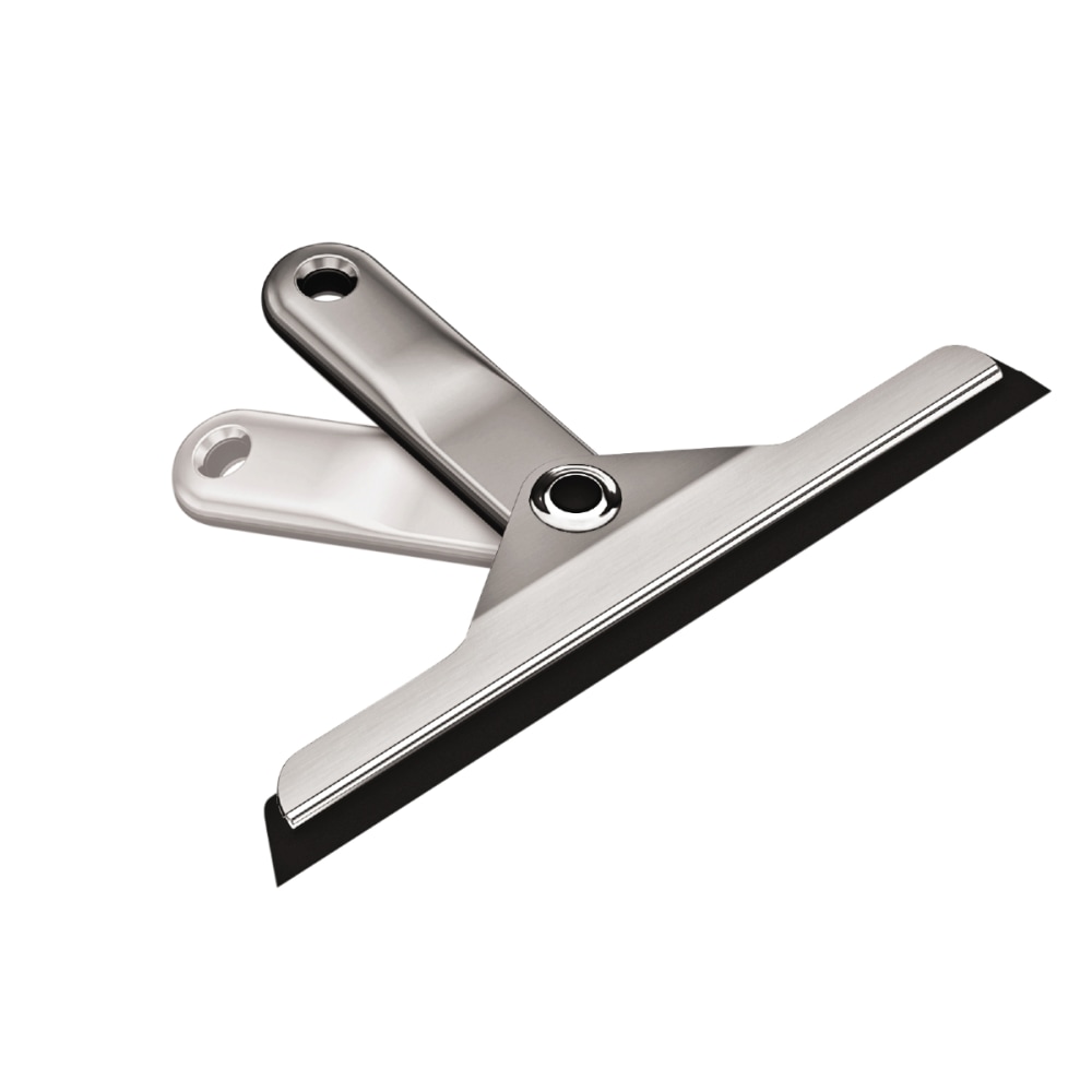 simplehuman® Foldaway Squeegee, Die-cast Zinc & Anodized