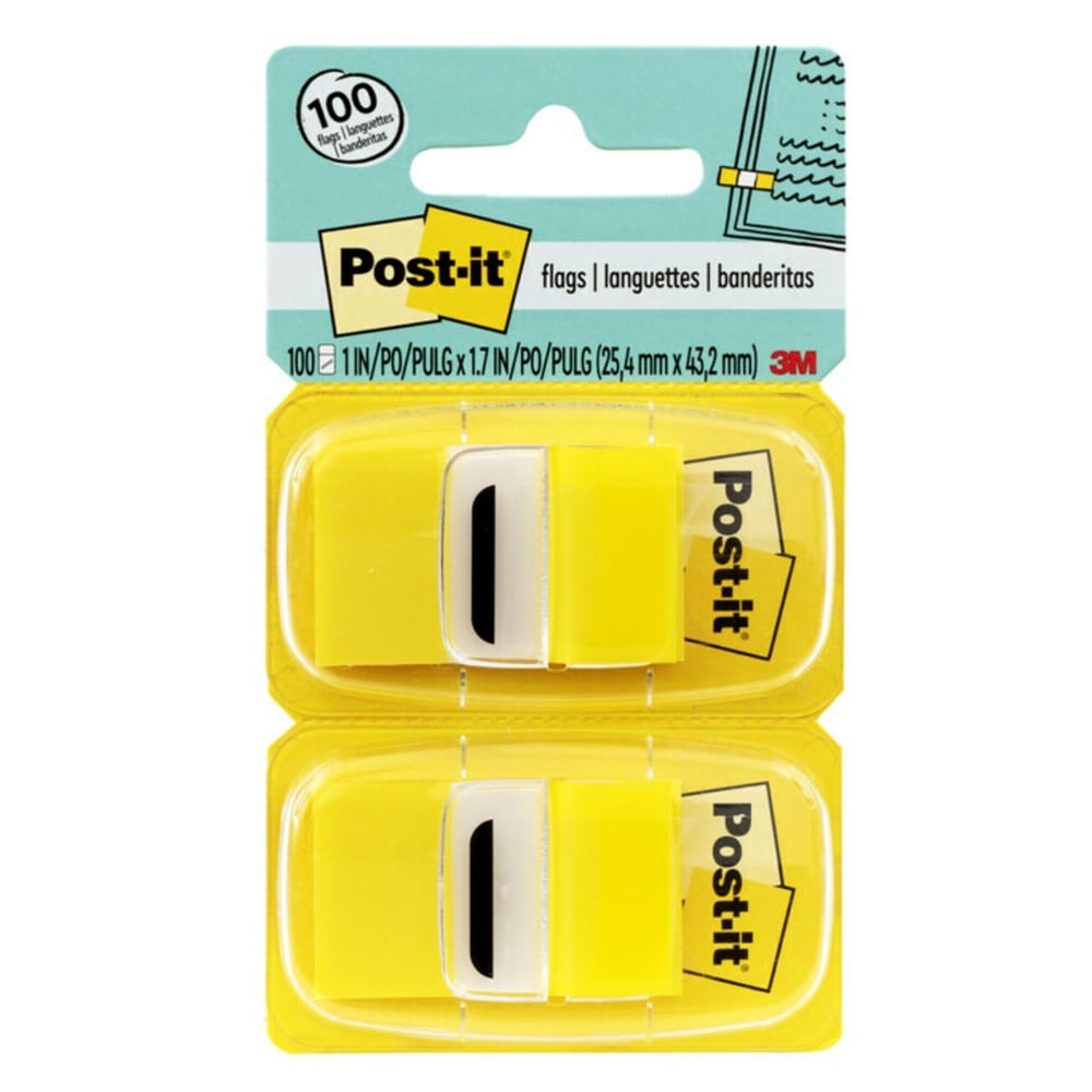 Post-it® Flags, 1 in. x 1.7 in., 12