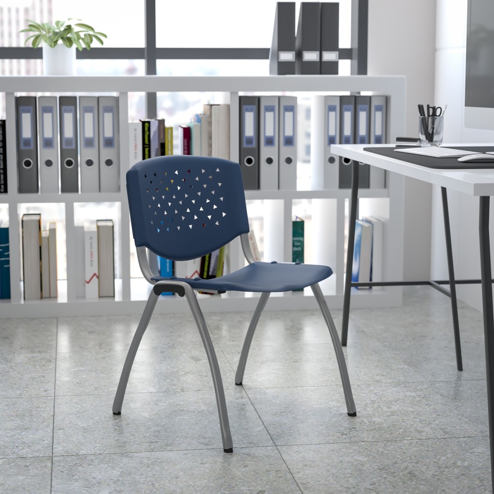 Flash Furniture HERCULES Series Plastic Stack Chair With