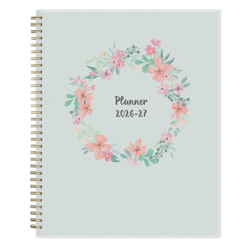 Planning Calendar BS Laurel Frosted PP 8.5x11 AY26–27
