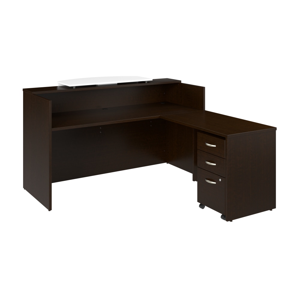 Bush Business Furniture Arrive 72"W L Shaped Reception