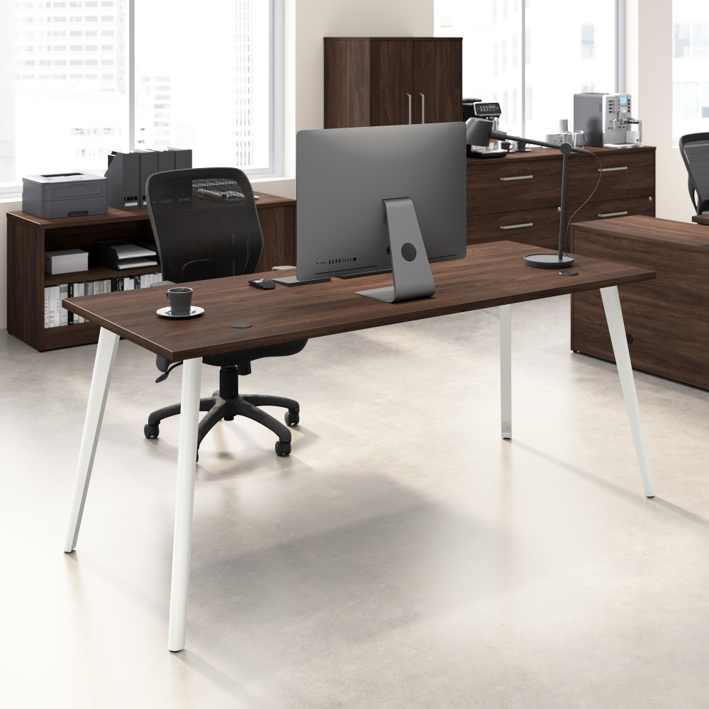 Bush Business Furniture Vista 72"W Computer Desk with