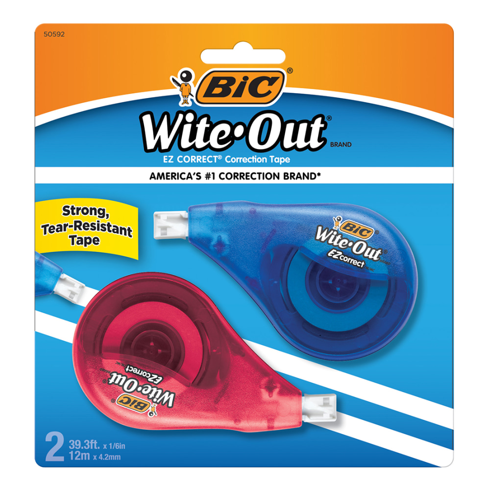 BIC Wite-Out Brand EZ Correct Correction Tape, 472",