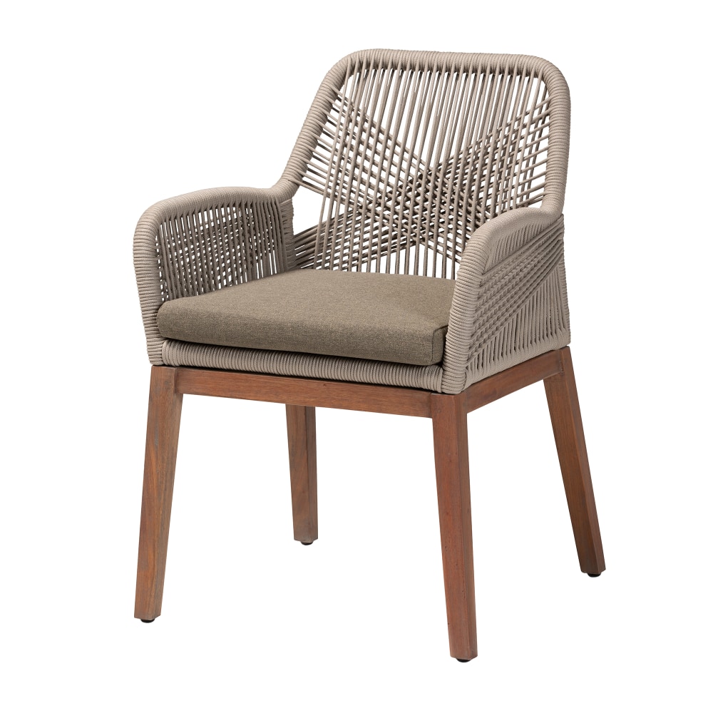 bali & pari Jennifer Mid-Century Transitional Dining Arm
