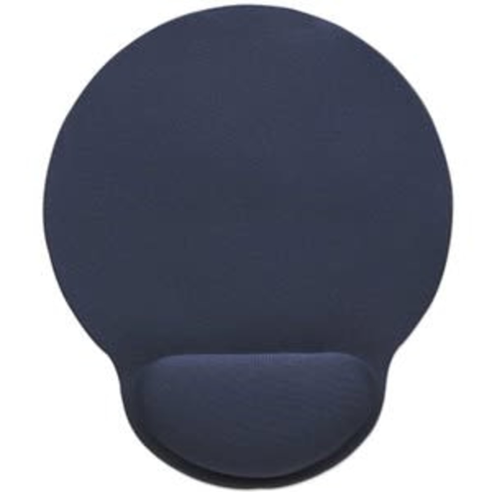 Manhattan Round Mouse Pad With Wrist Rest, 8”H