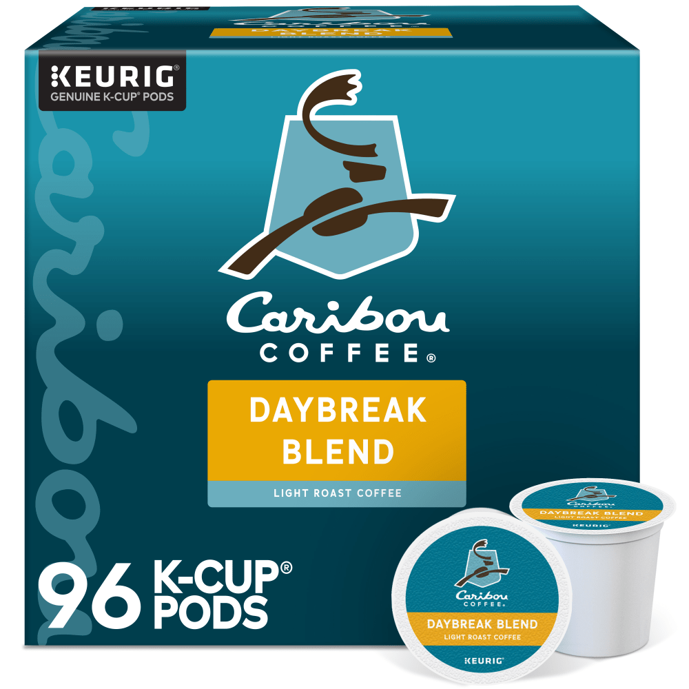 Caribou Coffee Daybreak Blend Keurig Single-Serve K-Cup Pods,