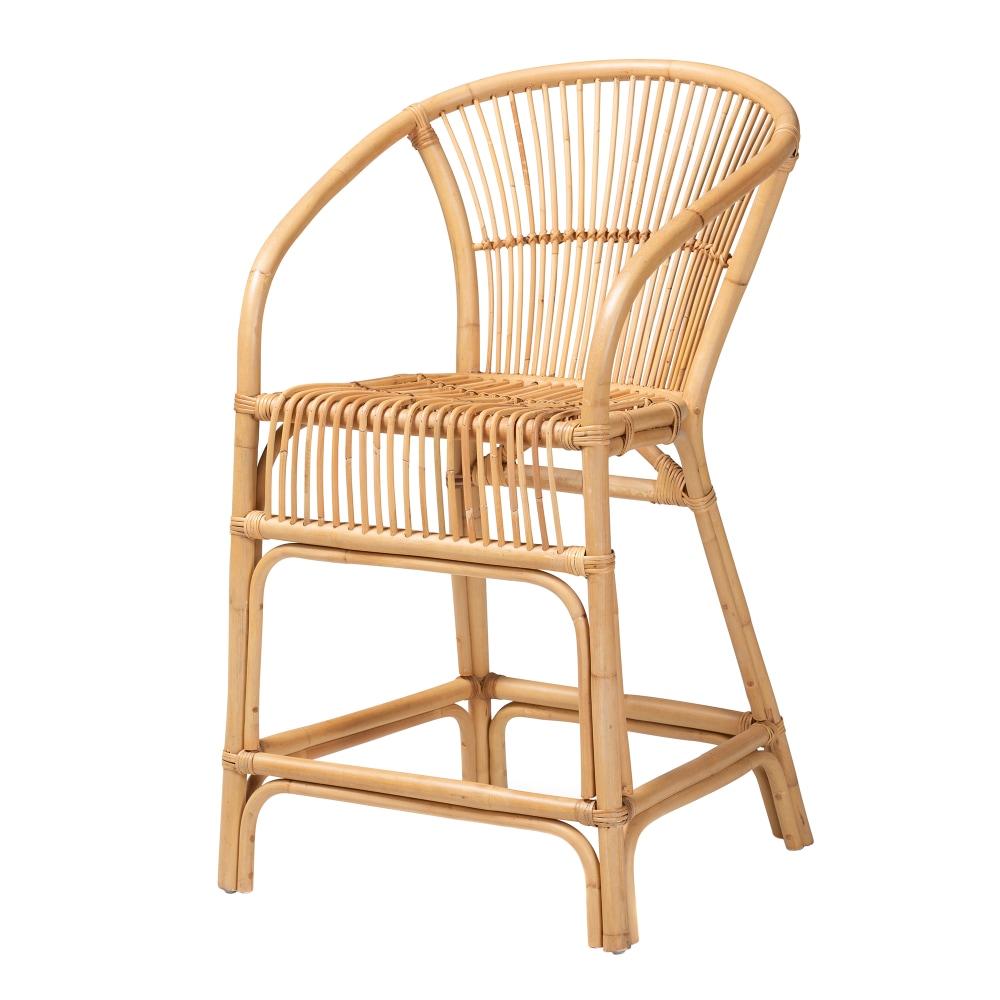 bali & pari Murai Counter Stool, Natural Brown