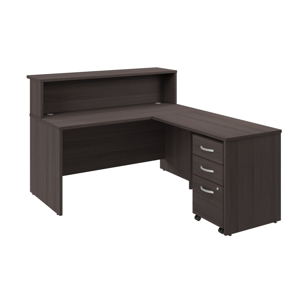 Bush Business Furniture Arrive 60"W L Shaped Reception