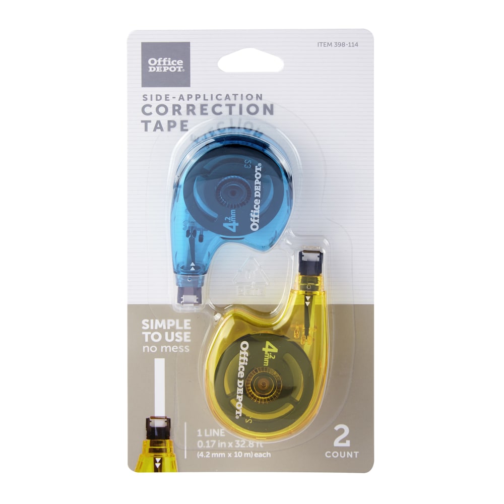 Office Depot® Brand Correction Tape With Mini-Roller Head,