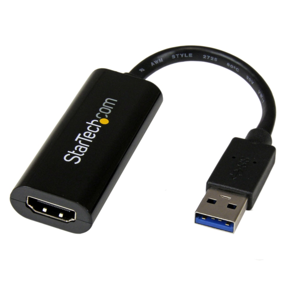 StarTech.com USB 3.0 to HDMI Adapter, 1080p Slim