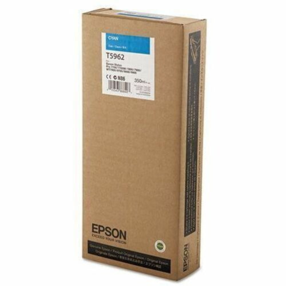 Epson UltraChrome HDR Cyan Ink Cartridge, Cyan, T596200