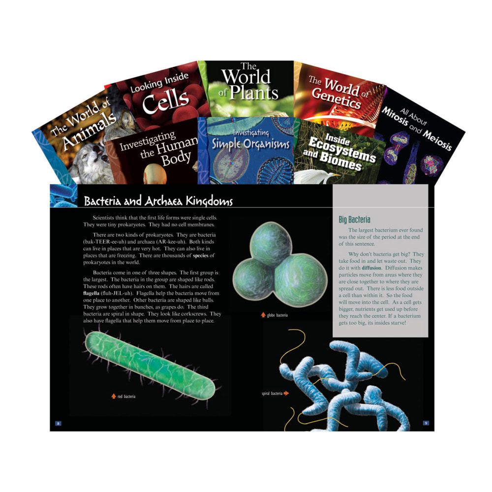 Teacher Created Materials Life Science Book Set, Grades