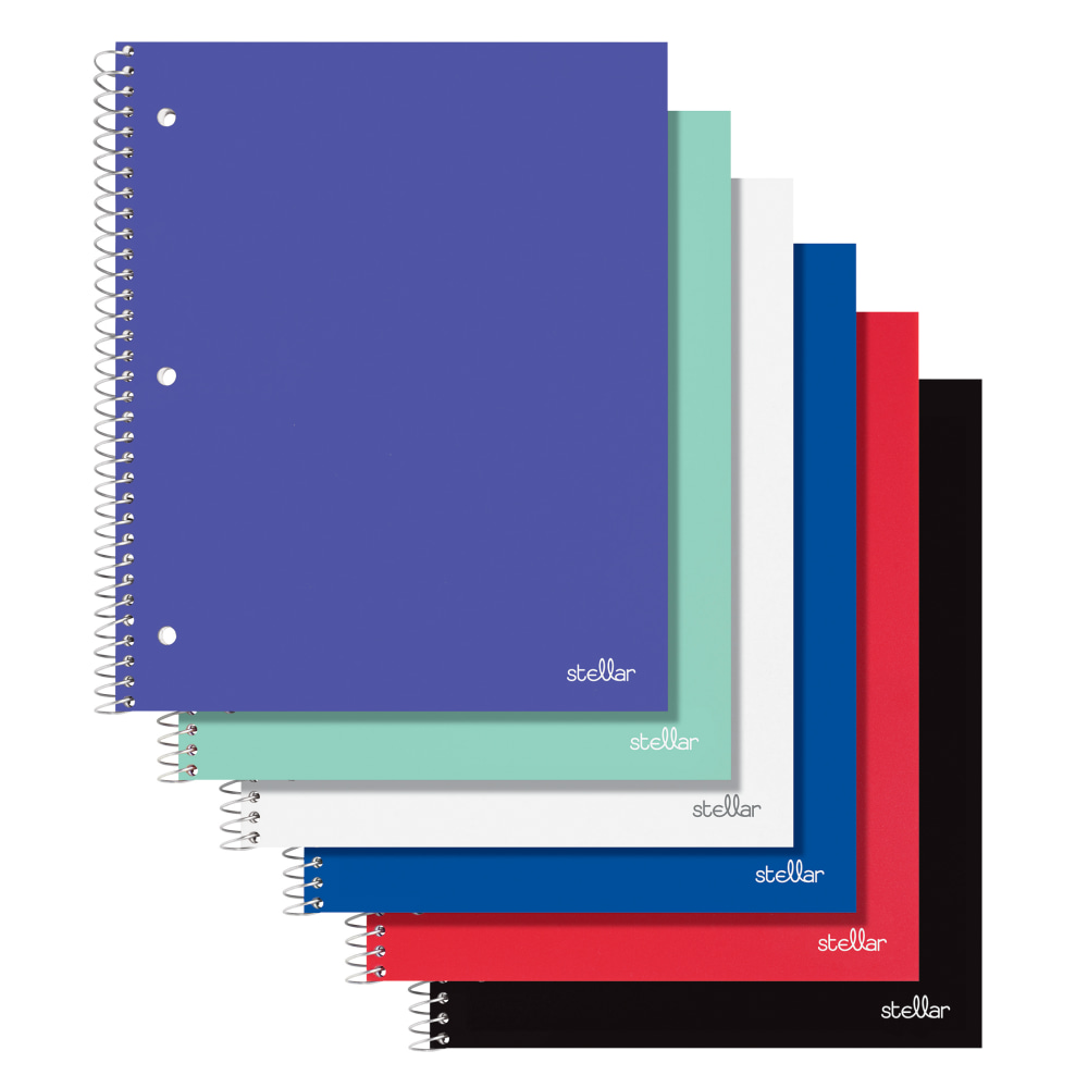 Office Depot® Brand Stellar Poly Notebook, 8-1/2" x