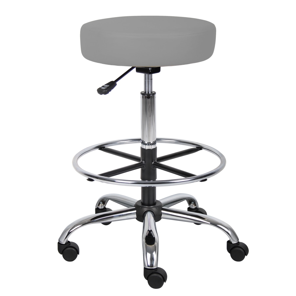 Boss Office Products Medical Drafting Stool, Caressoft™ Vinyl,