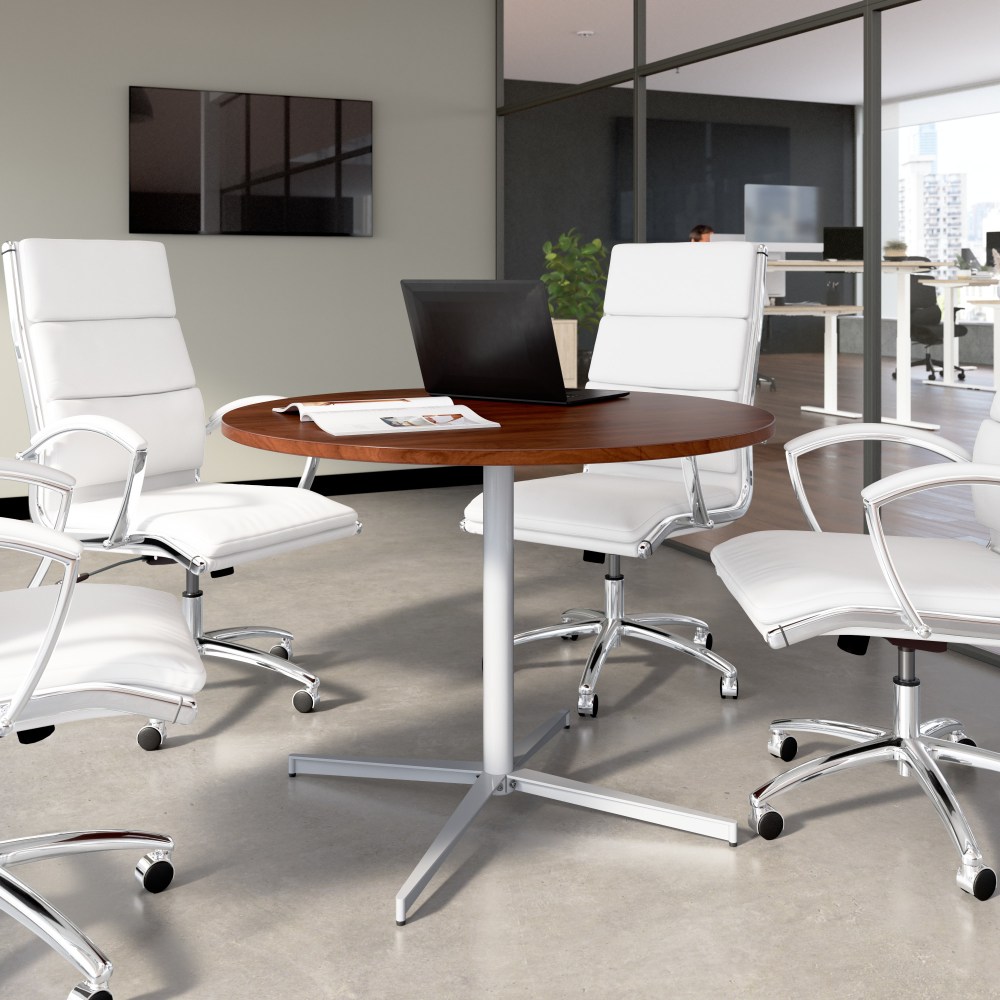 Bush Business Furniture 42-inch Round Conference Table with