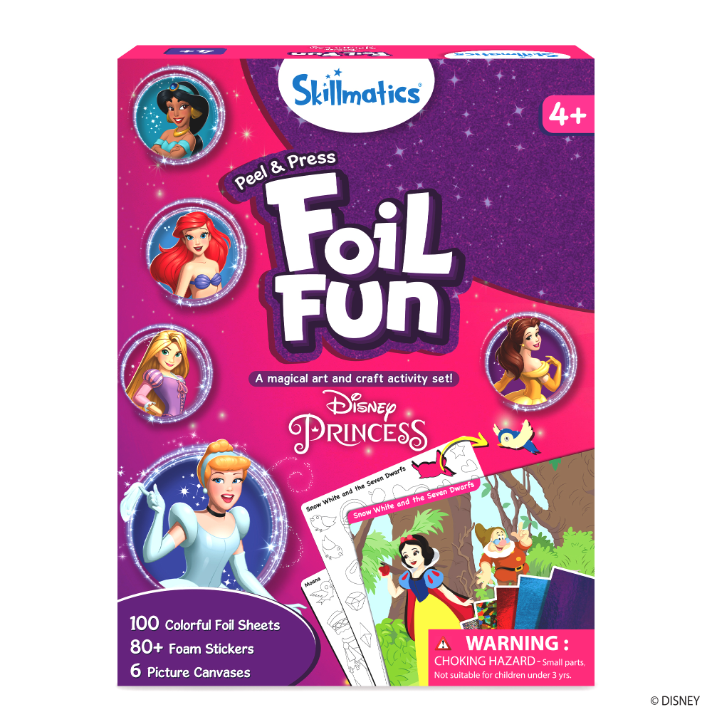 Skillmatics Foil Fun Disney Princess Craft Kit