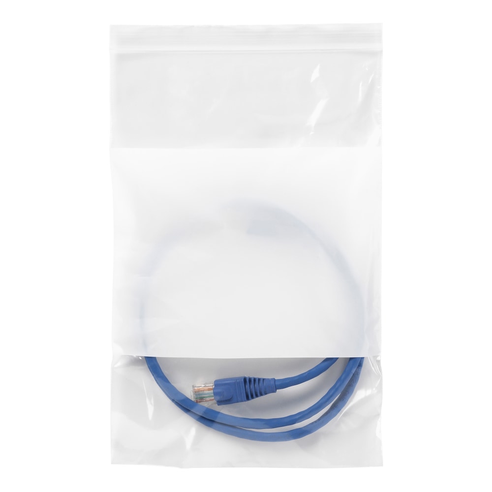 Office Depot® Brand Reclosable Bags With Write-On Panel,