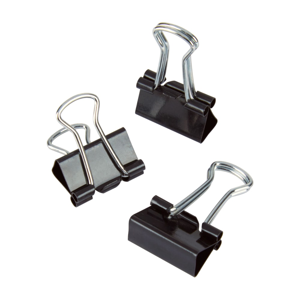 Office Depot® Brand Binder Clips, Mini, 9/16" Wide,