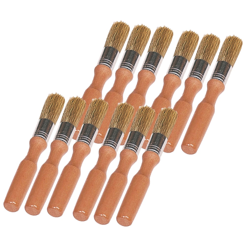 S.M. Arnold Detail Computer Brushes, 6", Pack Of
