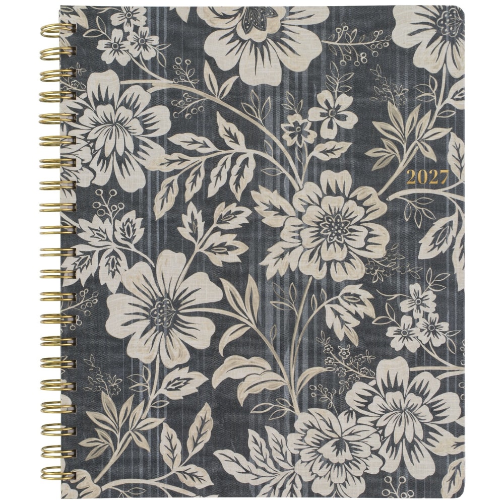 Mead Cambridge® Denim Blooms Monthly Planners and Notes,
