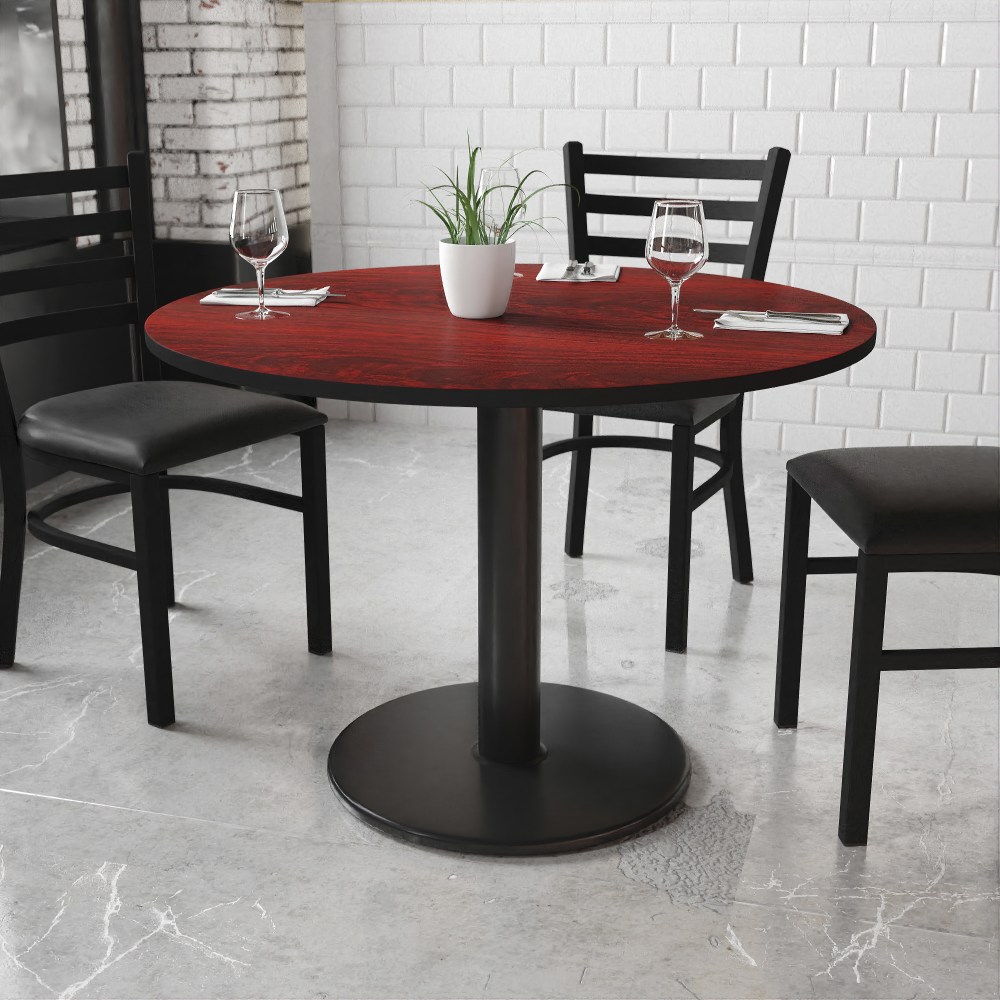 Flash Furniture Laminate Round Table Top With Table-Height