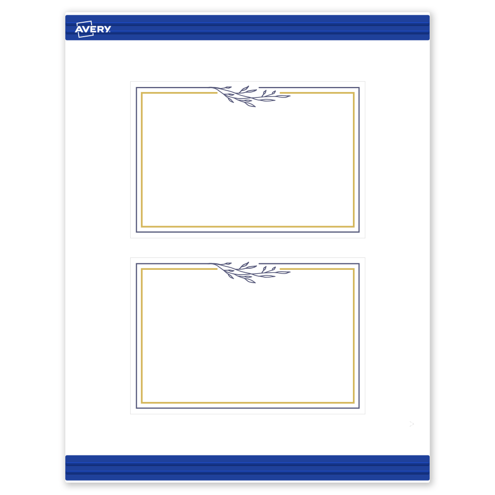 Avery® Print-To-The-Edge Postcards With Sure Feed®,