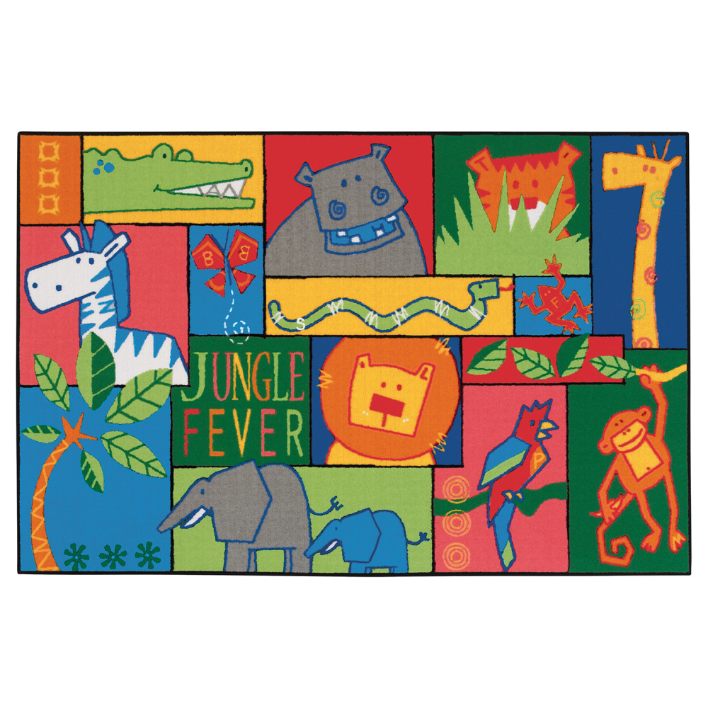 Carpets for Kids® KID$Value Rugs™ Jungle Fever Activity