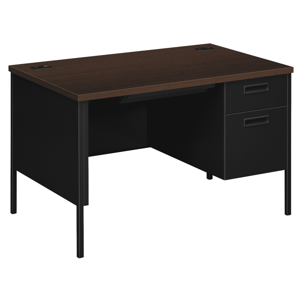 HON® Metro Classic 48"W Right-Pedestal Writing Desk,