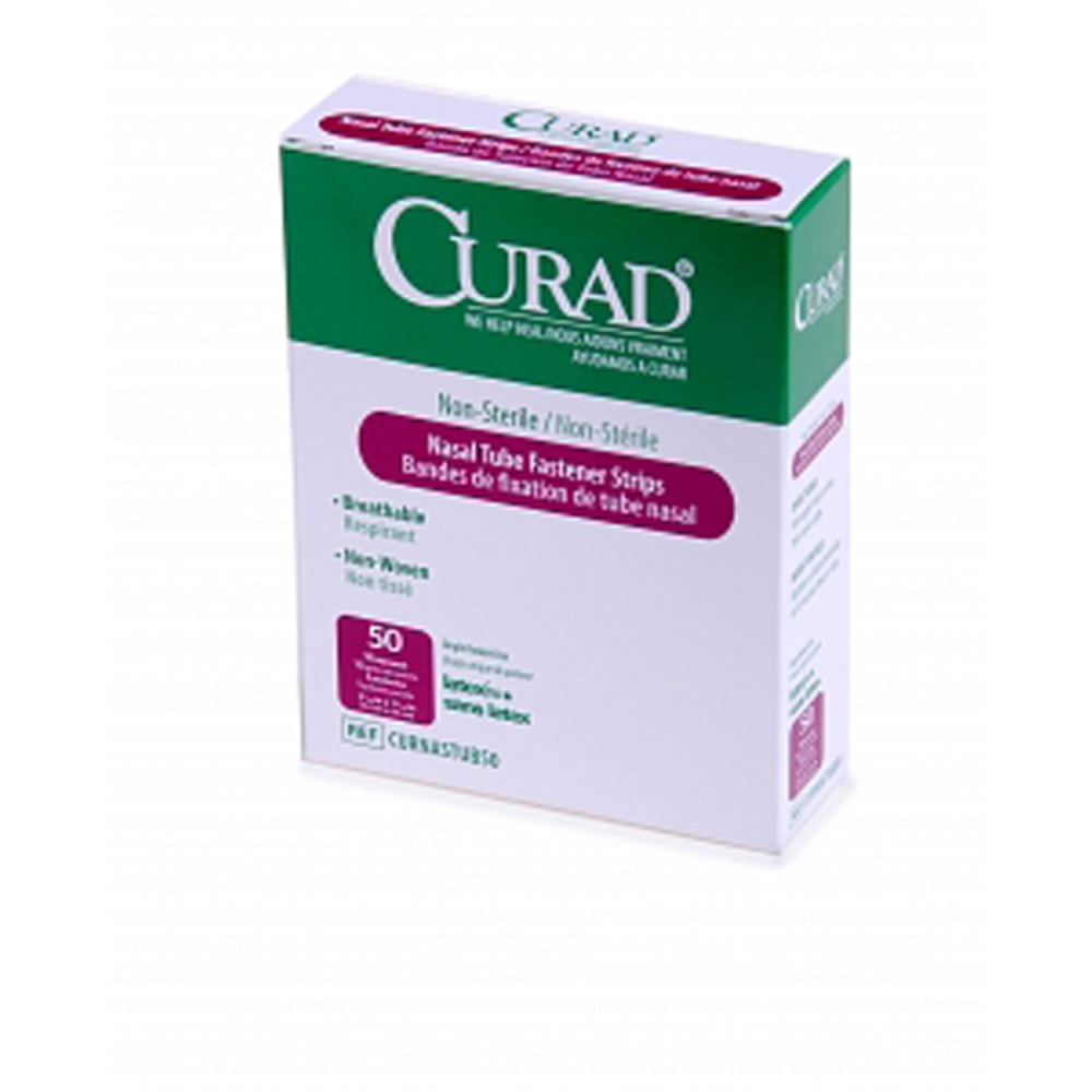 CURAD® Nasogastric Feeding Tube Fasteners, Universal, Tan, Pack