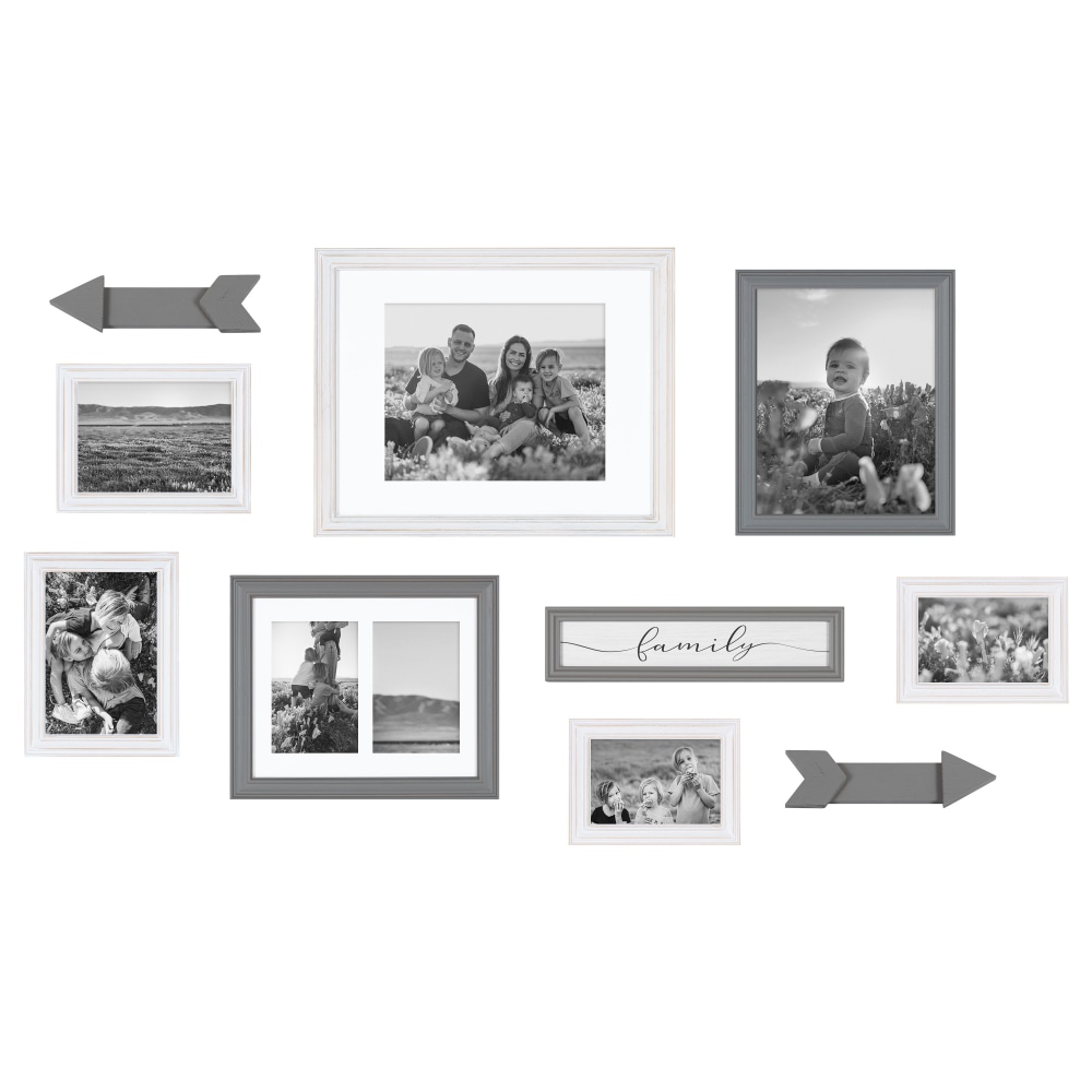 Kate And Laurel Bordeaux Gallery Wall Kit, Assorted