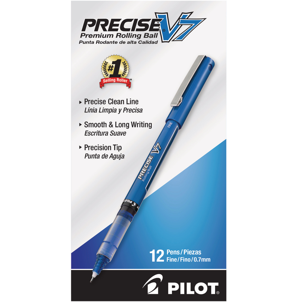 Pilot® Precise™ V7 Liquid Ink Rollerball Pens, Fine