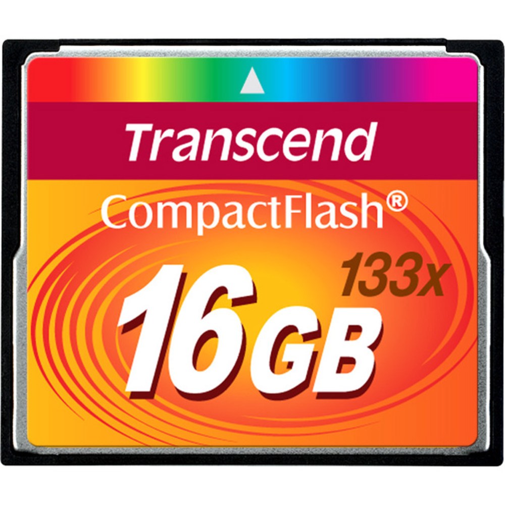 Transcend 16GB CompactFlash (CF) Card - 133x -