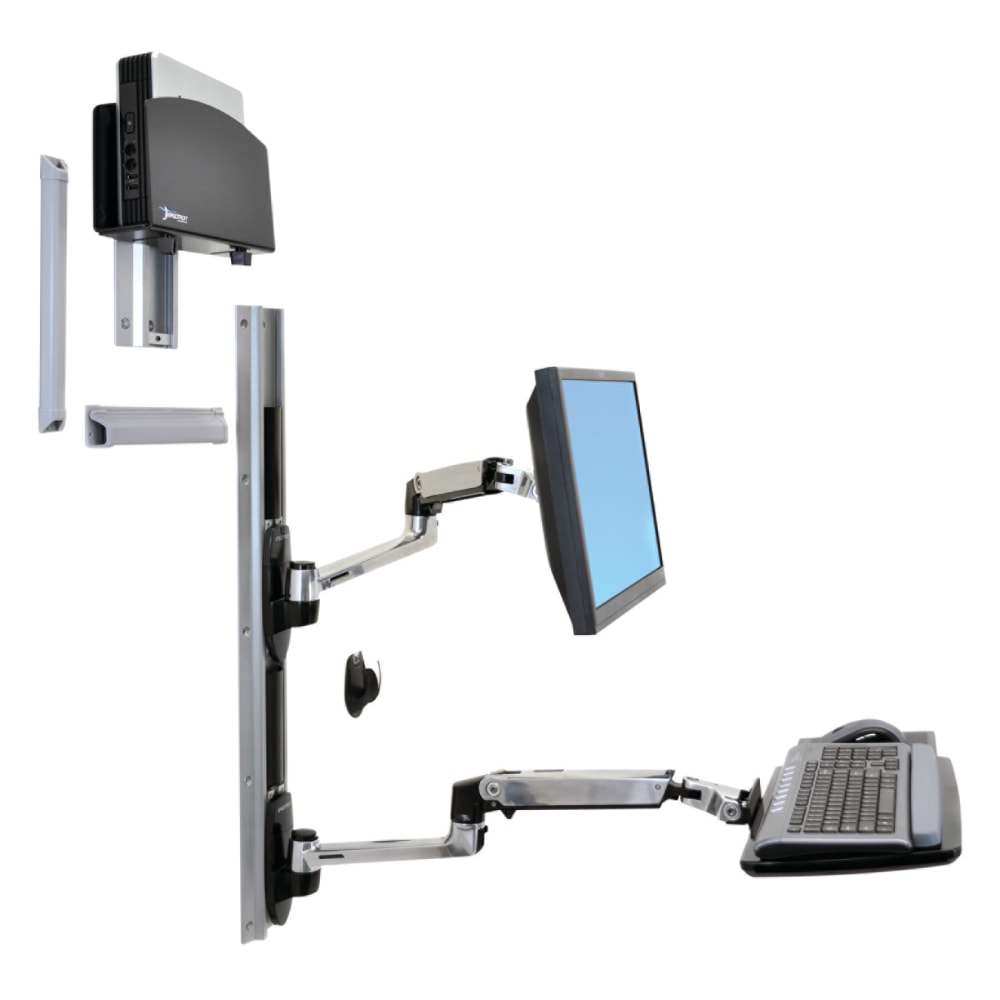 Ergotron 45-253-026 Wall Mount Track for Flat Panel