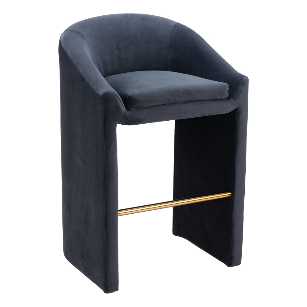 Zuo Emas Barstool, Midnight Gray