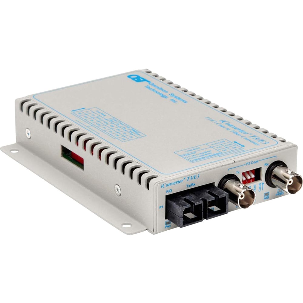 Omnitron iConverter T3/E3 Fiber Media Converter Coaxial SC