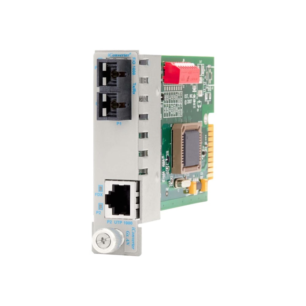 Omnitron iConverter Gx AN - Fiber media converter