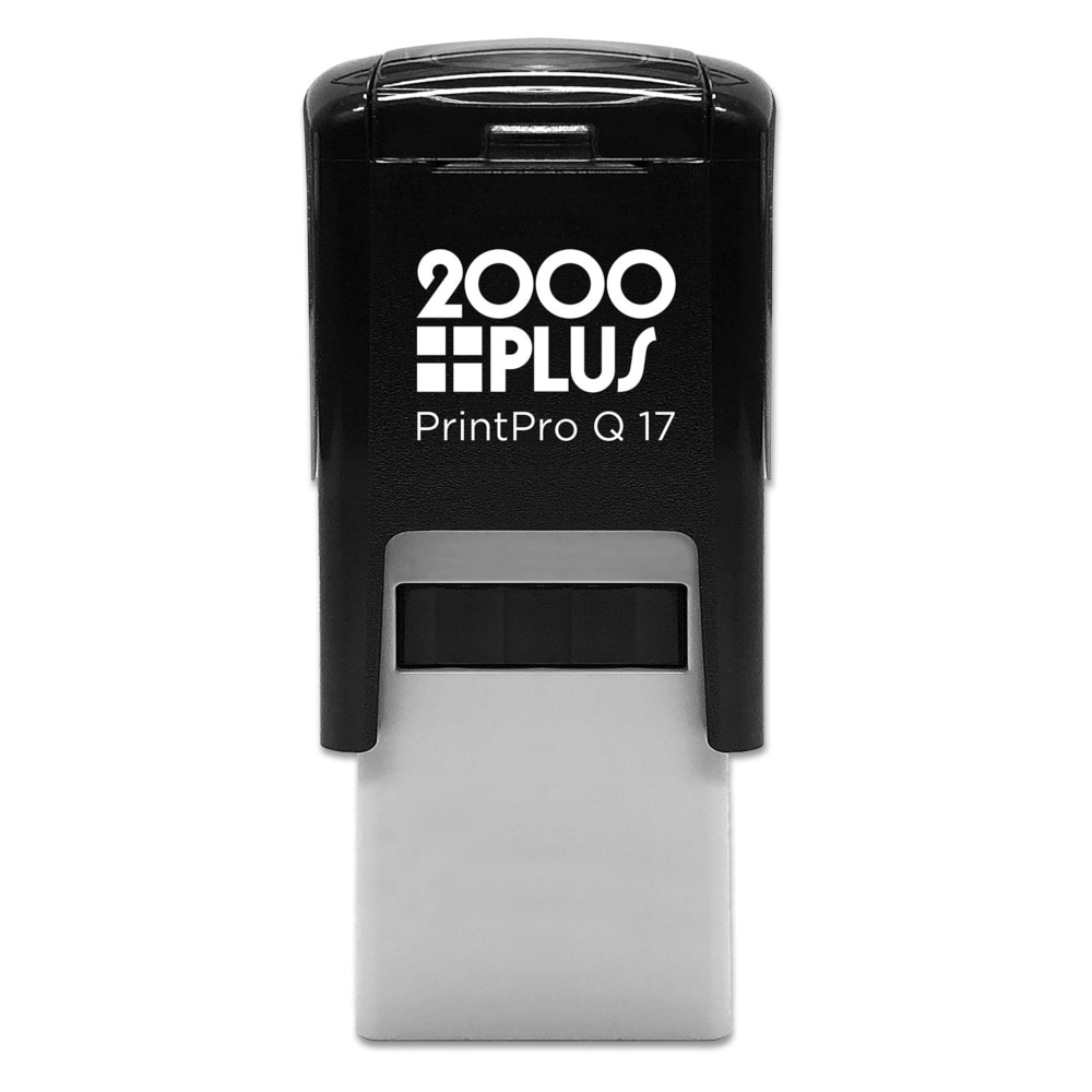 Custom 2000 Plus® PrintPro™ Self-Inking Stamp, Q17P/Square,