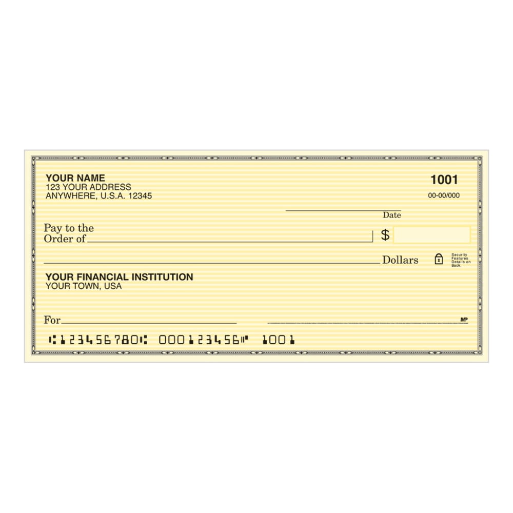 Harland Clarke Personal Checks, Reduced Quantity, Duplicate, Pack