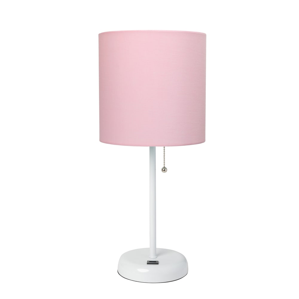 Creekwood Home Oslo USB Port Metal Table Lamp,
