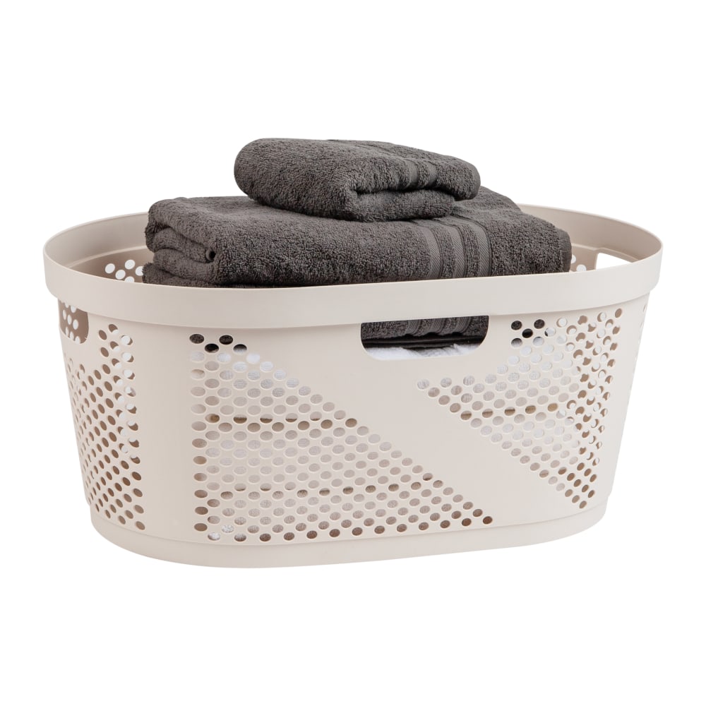 Mind Reader 40L Laundry Basket Clothes Hamper, 23"L