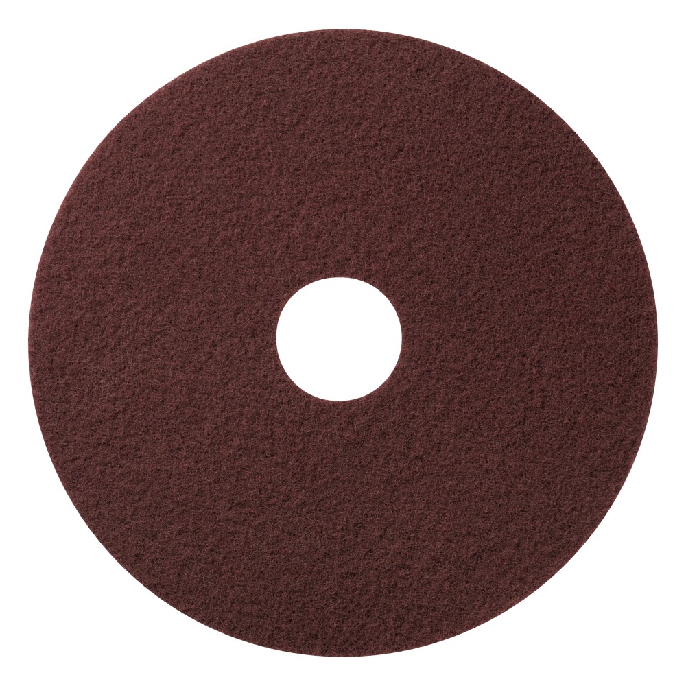 Americo Maroon X Heavy-Duty Floor Restoration Pads, 20",