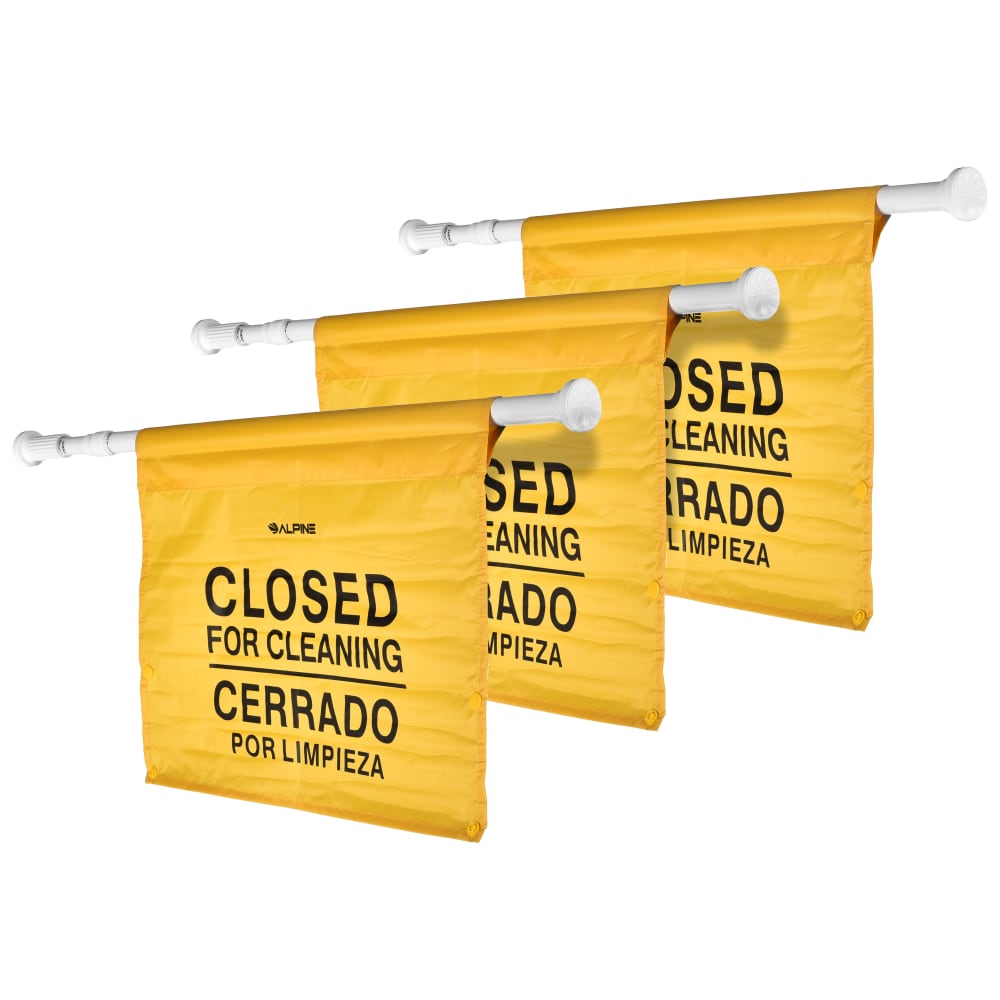 Alpine Safety Hanging Signs, Adjustable, 12-1/2" x