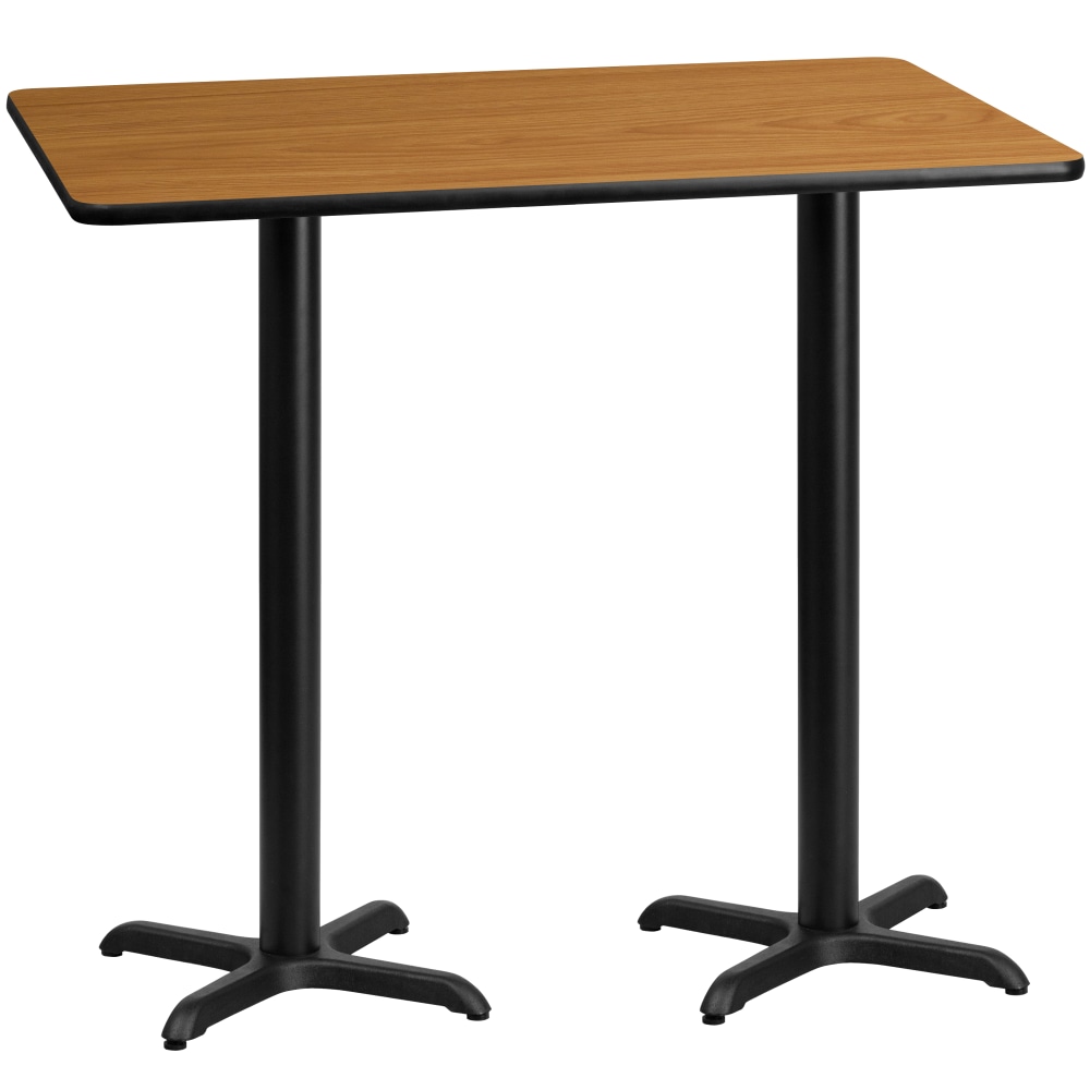 Flash Furniture Rectangular Laminate Table Top With Bar