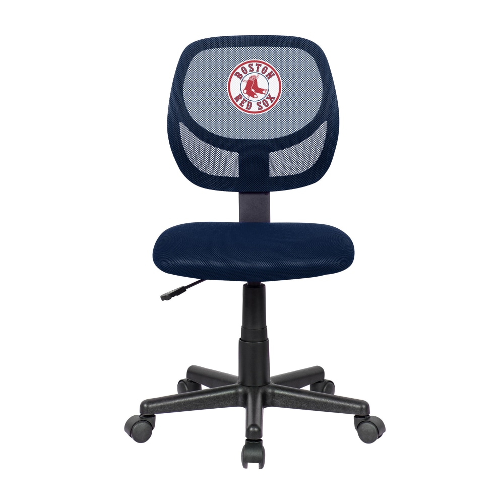 Imperial MLB Mesh Mid-Back Armless Task Chair, Boston