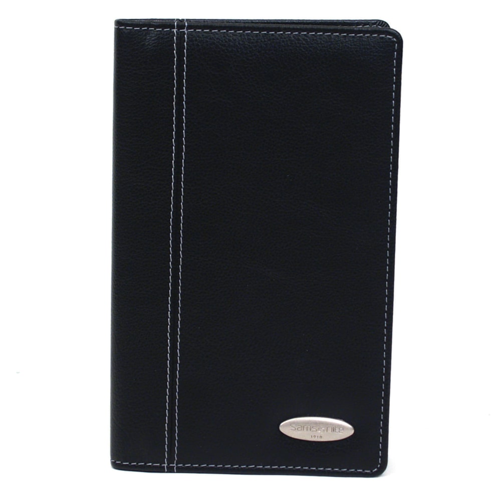 Samsonite® Vinyl Business Card Case, Holds 72, 4
